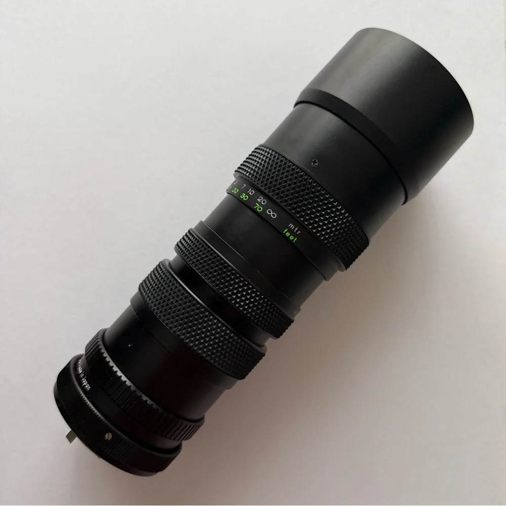 Soligor No. 3775754 F=85-205mm 1: 3.8 Japan Lens W/case & Hoya Filter